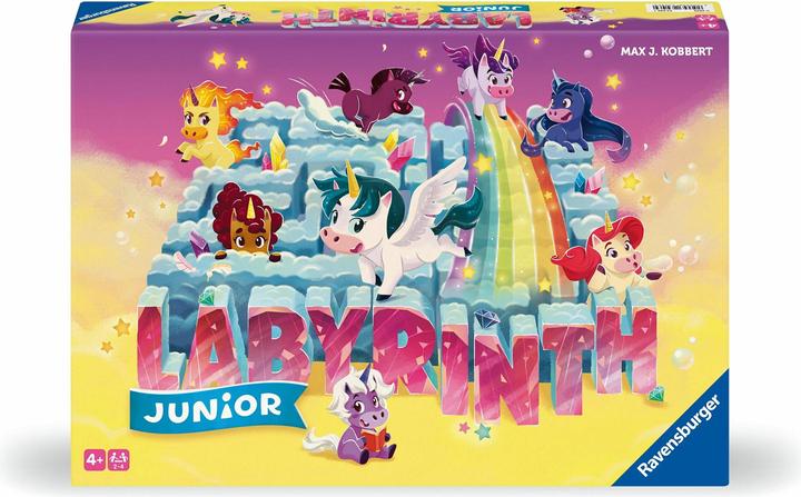 Produktbild Ravensburger 23046 - Einhorn Junior Labyrinth - Familienklassiker für die Kleinen, Spiel für (Deutsch, Spanisch, Französisch, Niederländisch, Italienisch, Portugiesisch, Englisch)