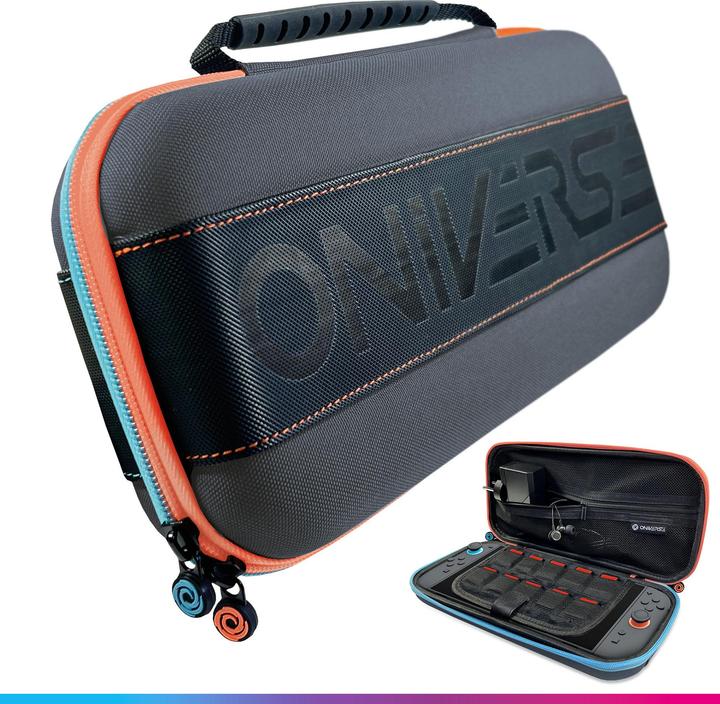 Produktbild Oniverse Trageetui für Nintendo Switch™ 2, Switch™ & Switch OLED™ - Gaming-Zubehör - Red-Blue (Switch, Switch 2, Switch OLED)