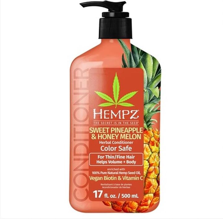 Hempz Biotin-Spülung Süsse Ananas & Honigmelone für dünnes/feines Haar