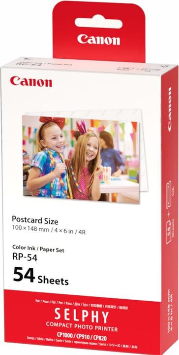 Produktbild Canon RP-54 Prints 10x15cm (10 x 15 cm, 54 x)