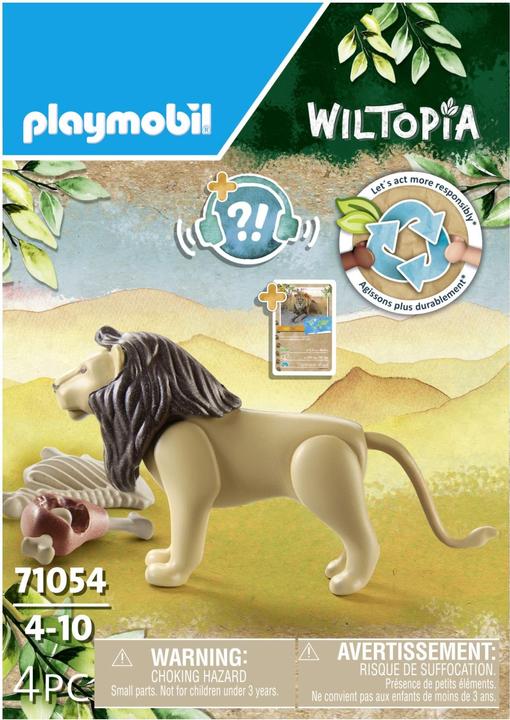 Produktbild Playmobil Löwe (71054, Playmobil Wiltopia)