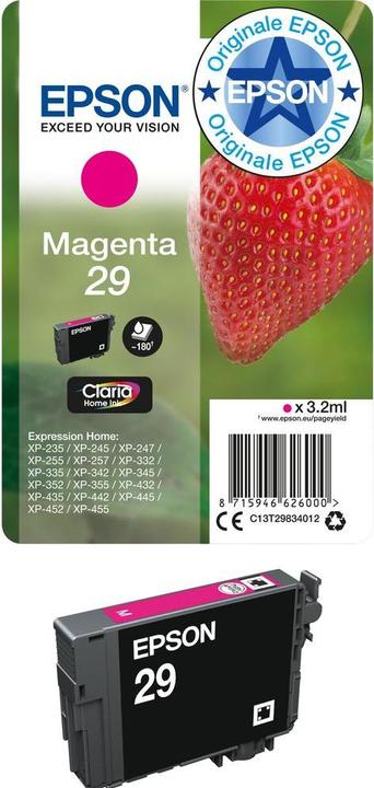 Immagine prodotto Epson 29 Claria Home (M)