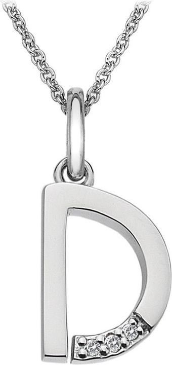 Produktbild Hot Diamonds Diamant Buchstaben Halskette D (Silber 925, 40 cm)