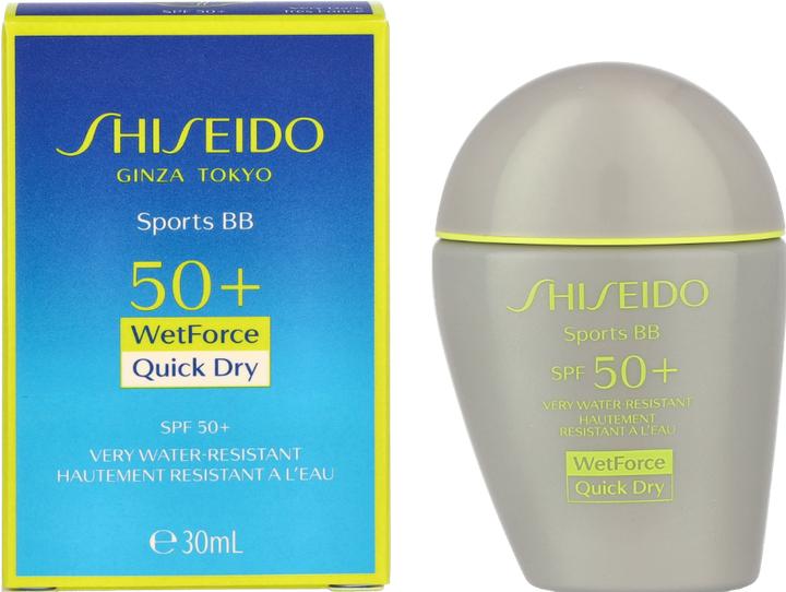 Actual product image Shiseido Sports BB Fluid SPF50+ (05 Very Dark)