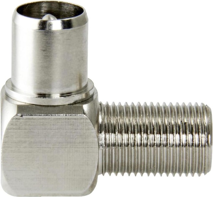 Produktbild Televes FK-KSW F-Winkeladapter (F-Buchse/ IEC-Stecker gewinkelt) (Antennenkabel)