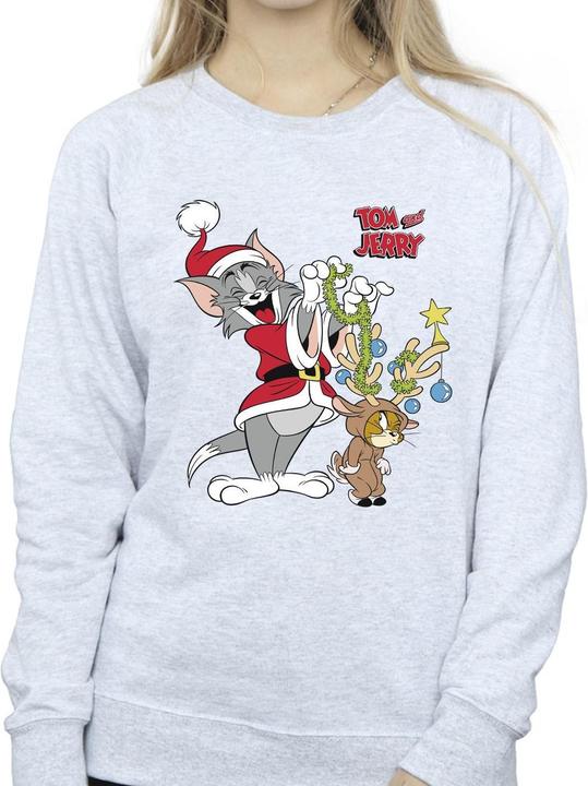 Produktbild Tom & Jerry Christmas Reindeer Sweatshirt (S)