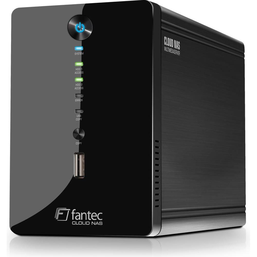Fantec Cl-35b2, NAS, Weiss