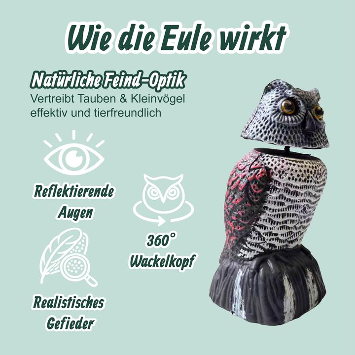 Produktbild Relaxdays Vogelabwehr-Eule