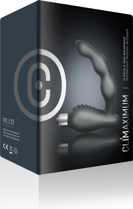 Image du produit Climaximum Stimulateur de prostate Villo - Noir