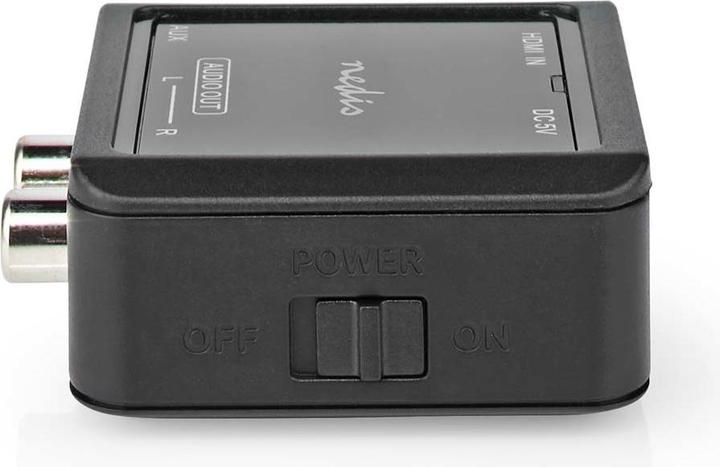 Image du produit Nedis Convertisseur audio numérique | 1 voie | Connecteurs - Entrée : HDMI™ Input | Connecteurs - Output :