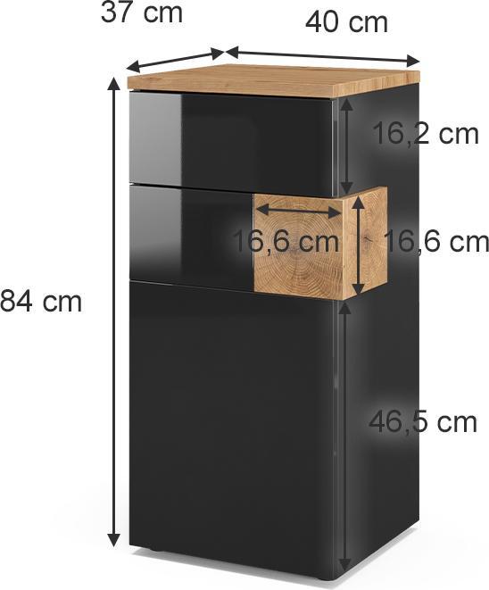 Produktbild Vicco Eden (40 x 37 x 84 cm)