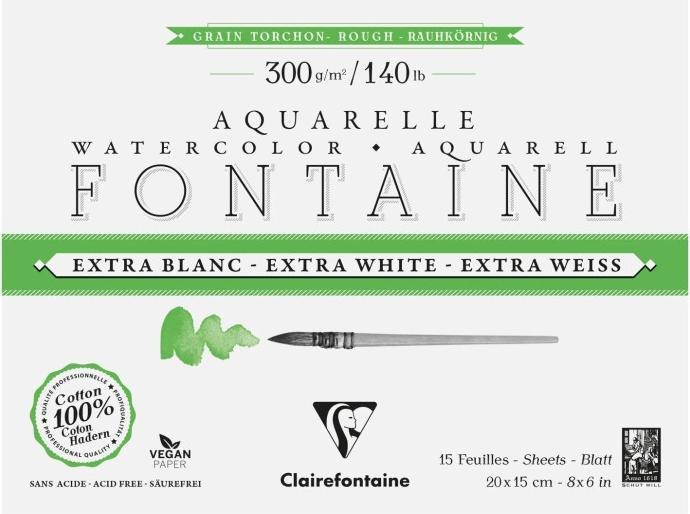 Immagine prodotto Clairefontaine Aquarellpapier (300 g/m²)