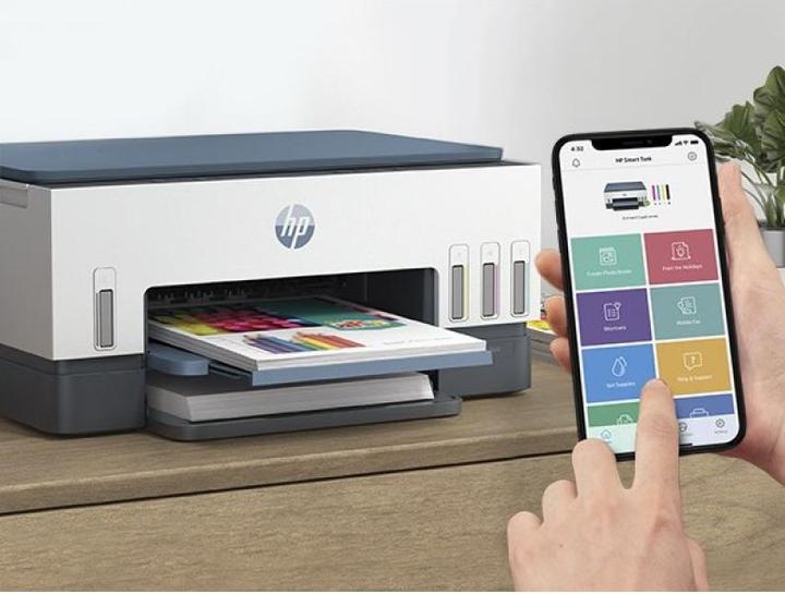 Actual product image HP Smart Tank 670 Thermal Inkjet DPI per minute Wi-Fi (Ink tank, Colour)