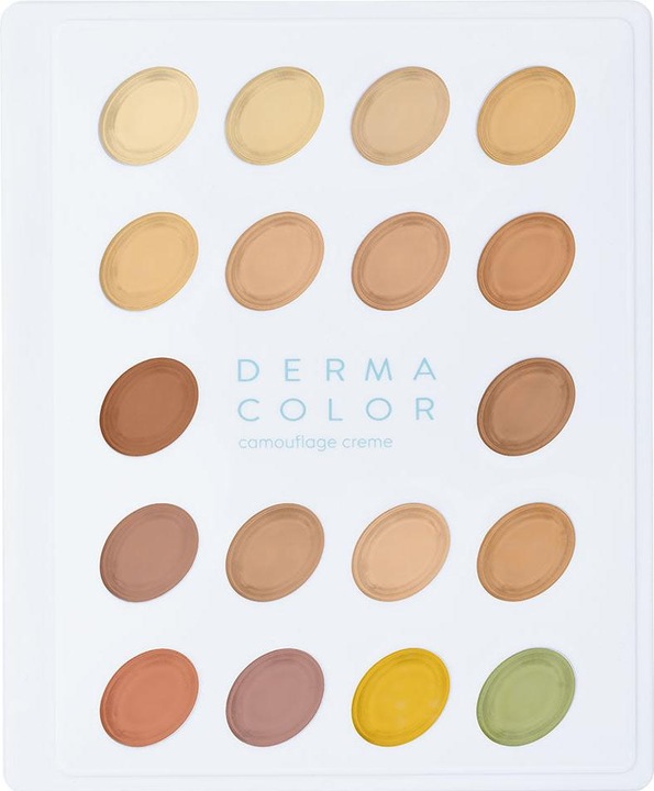 Immagine prodotto Kryolan Dermacolor Camouflage Cream Mini Palette 18 Palette (18, Mini 3)