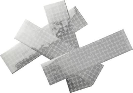 Produktbild Plastimo Reflektierende Selbstklebebänder, 4 St.