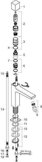 Produktbild hansgrohe Metropol Chrom