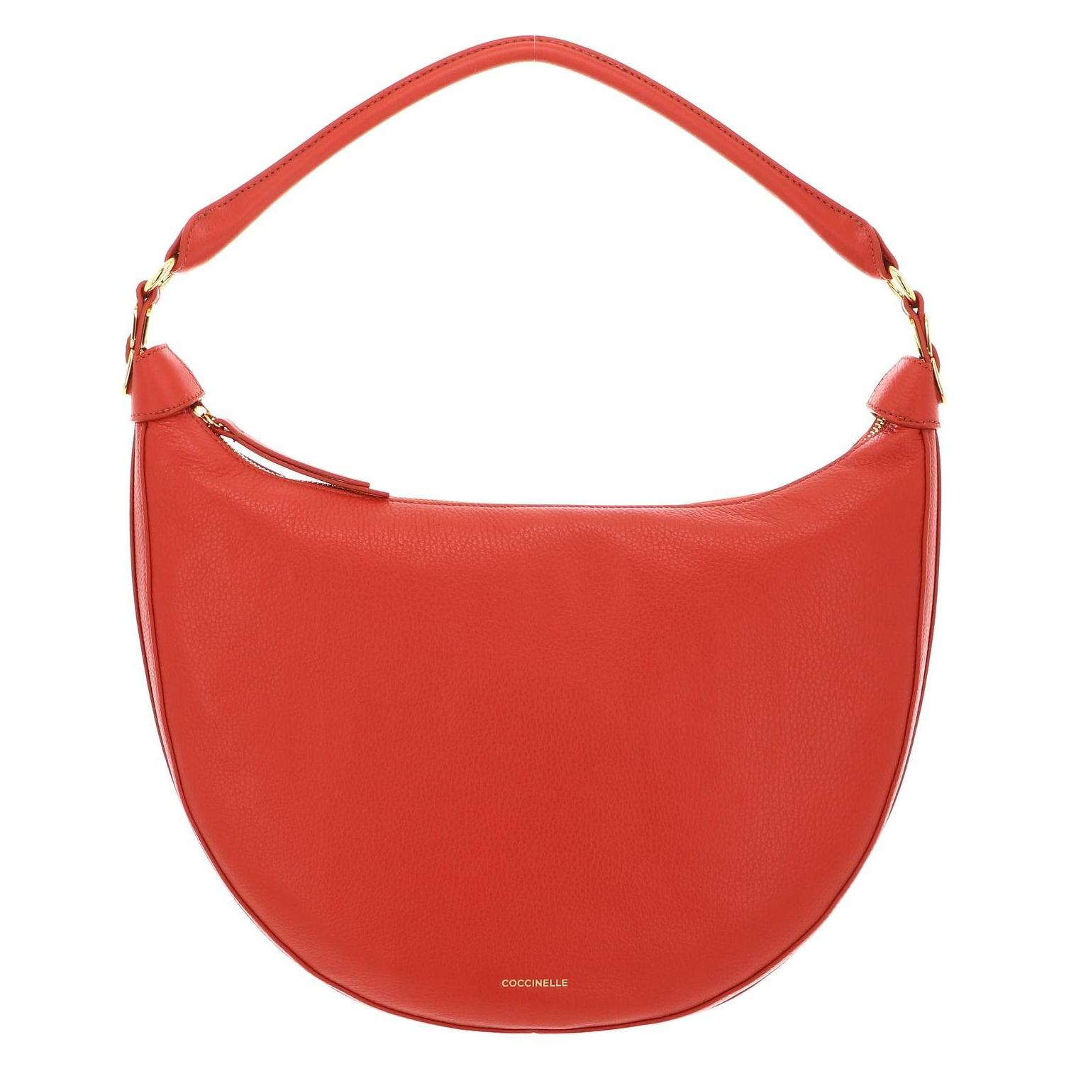Coccinelle, Damen, Handtasche, Sunnie Handbag Grained Leather, Orange