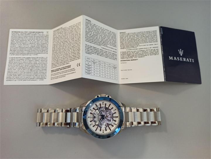 Image du produit Maserati Traguardo (Horloge analogique, 43 mm)