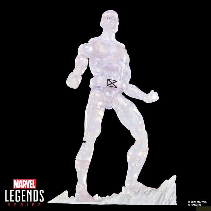 Productafbeelding Marvel Legends Series Secret Wars Ice Man, X-Men retro Marvel Comics actiefiguur om te verzamelen