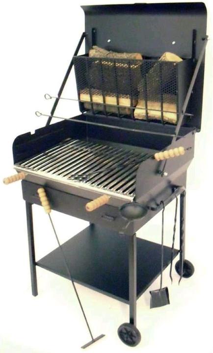 Cruccolini Gran Ristoro Barbecue au charbon de bois 69x45 cm