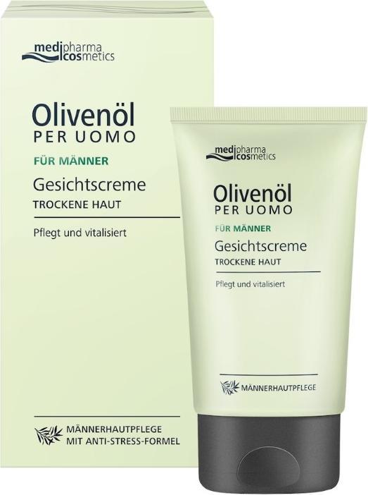 Produktbild Dr. Theiss Olivenöl Per Uomo Gesichtscreme, 50 ml CRE (50 ml, 24h Creme)