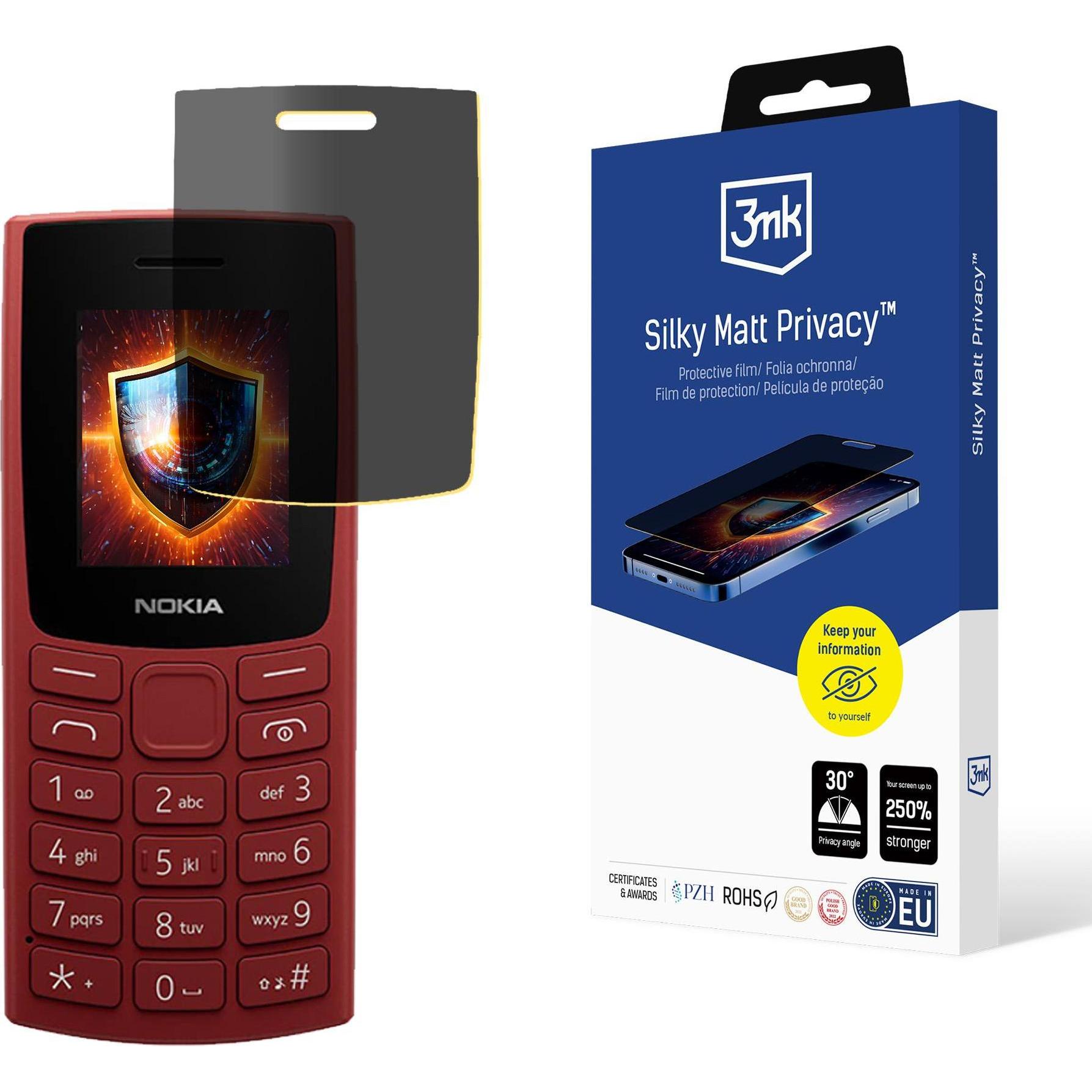3MK Nokia 105 4G (2023) - Silky Matt Privacy, Mobilgerät Ersatzteile