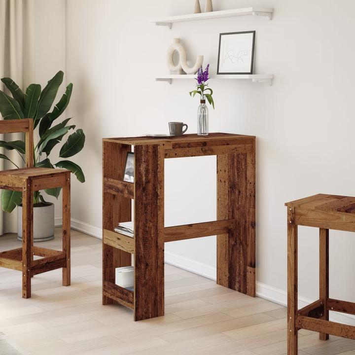 Actual product image VidaXL Bar table with shelf look