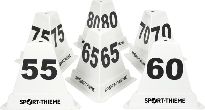 Produktbild Sport-Thieme Wurfdistanz-Kästen „Diskus-, Hammer- und Speerwurf“ (800 g)