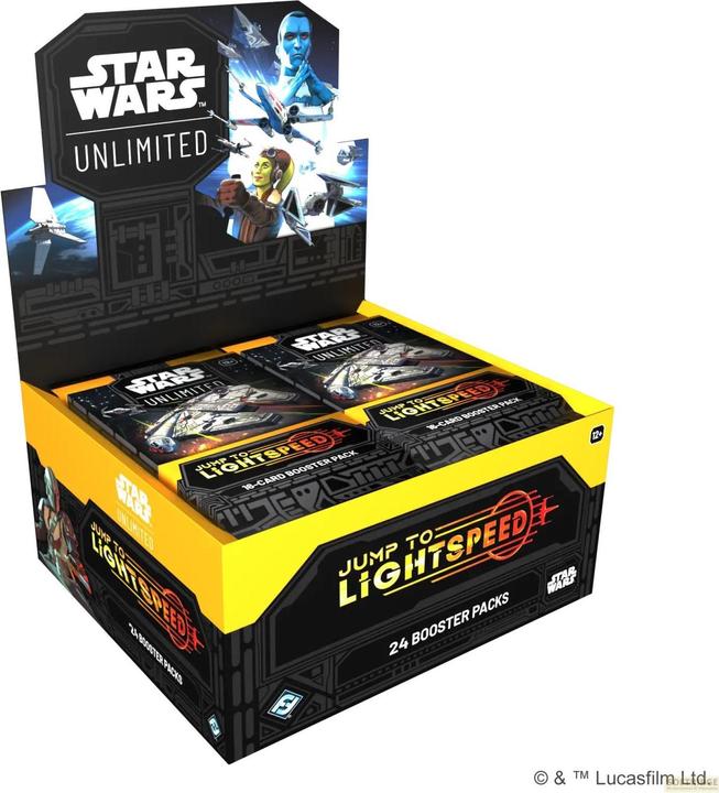 Produktbild FFG Star Wars: Unlimited - Jump to Lightspeed - Booster Display -E- (Englisch, Booster Display)