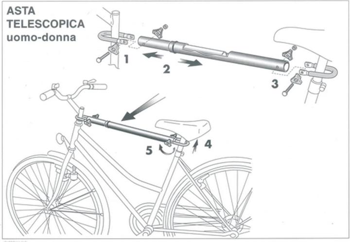 Immagine prodotto Bike-Parts Adattatore telaio Peruzzo 395 per ruote /BMX (Rosso)