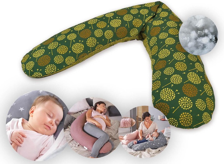 Produktbild Theraline Stillkissen "Das Original" mit Polyester Hohlfaser Füllung inkl. Bezug 190 cm (190 cm)