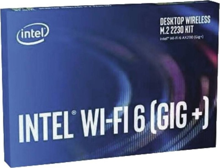 Actual product image Intel AX200 (M.2 A Key)
