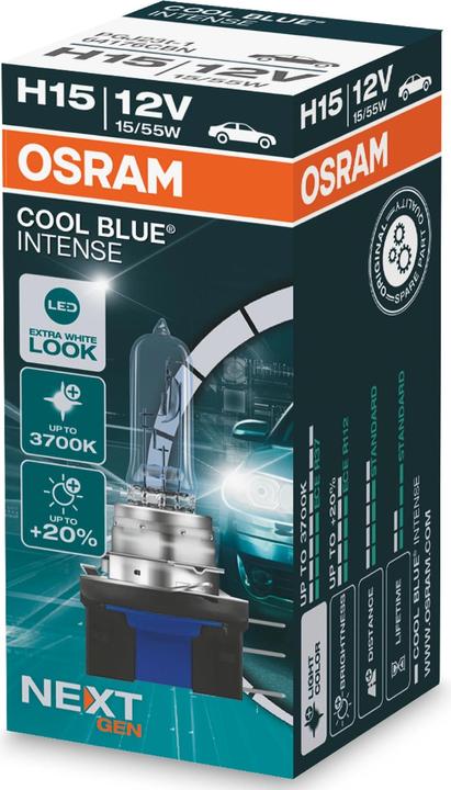 Actual product image Osram Cool Blue Intense NextGen (H15)