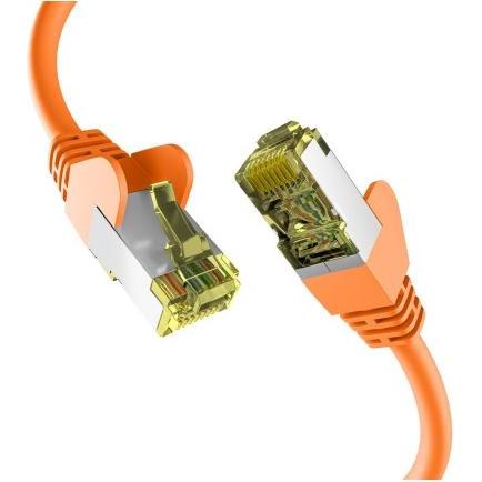 M-Cab CAT6A ORANGE 1.5M PATCH CORD (S/FTP, CAT6a, 1.50 m), Netzwerkkabel