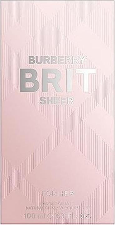 Actual product image Burberry Brit Sheer 2014 (Eau de toilette, 100 ml)