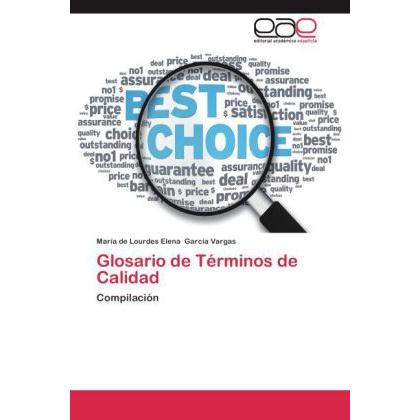 Glosario de Términos de Calidad, Fachbücher