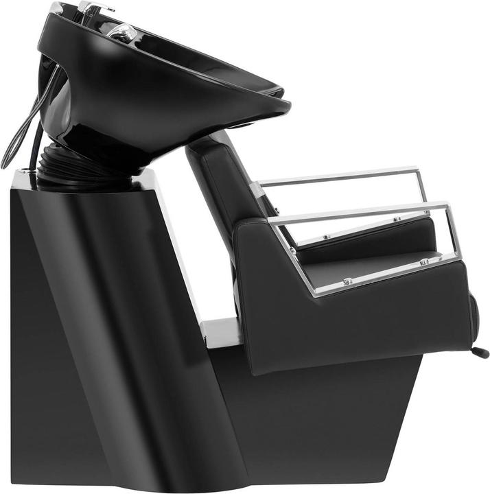 Actual product image Physa Salon Backwash Unit - inclinable washbasin with mixer tap, hose, and showerhead - functional design