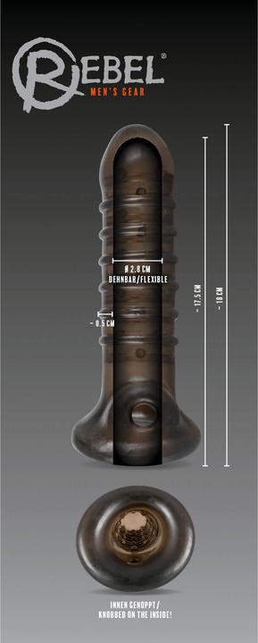 Actual product image Rebel Dick & Ball Sleeve