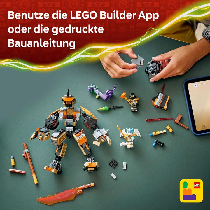 Produktbild LEGO Coles Action-Mech und Drachen-Zane (71854, LEGO Ninjago)