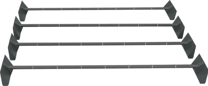 Actual product image Servetto Trouser rail bars Papillon anthracite