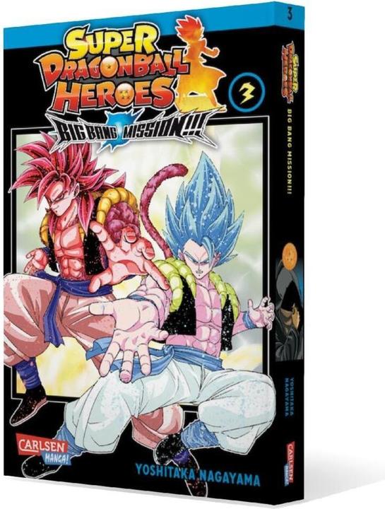 Actual product image Super Dragon Ball Heroes Big Bang Mission!!! 3 (German, Yoshitaka Nagayama, Martin Gericke, 2023)