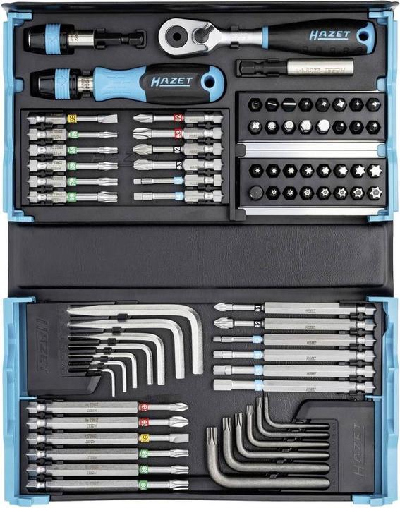 Actual product image HAZET SmartCase 2200SC-31 (Hexagon socket TX M10, Hexagon socket TX M15, Hexagon socket TX M20, Hexagon socket TX M25, Hexagon socket TX M30, Hexagon socket TX M40, Cross Phillips PH M1, Cross Phillips PH M2, Cross Phillips PH M3, Hexagon socket TX M6, Hexagon socket TX M7, Hexagon socket TX M8, Hexagon socket TX M9)