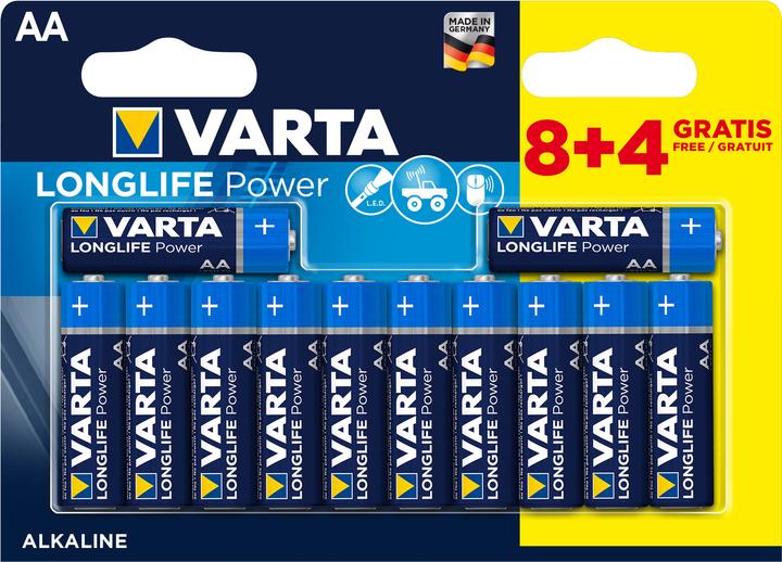 Actual product image Varta High Energy (12 pcs., AA, 2960 mAh)