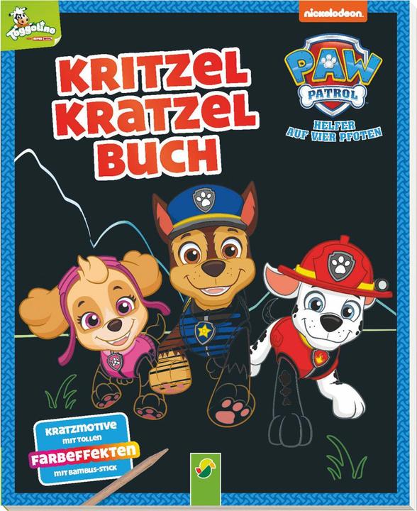 Paw Patrol - Kritzel-Kratzel-Buch (Deutsch, Schwager & Steinlein, 2019)