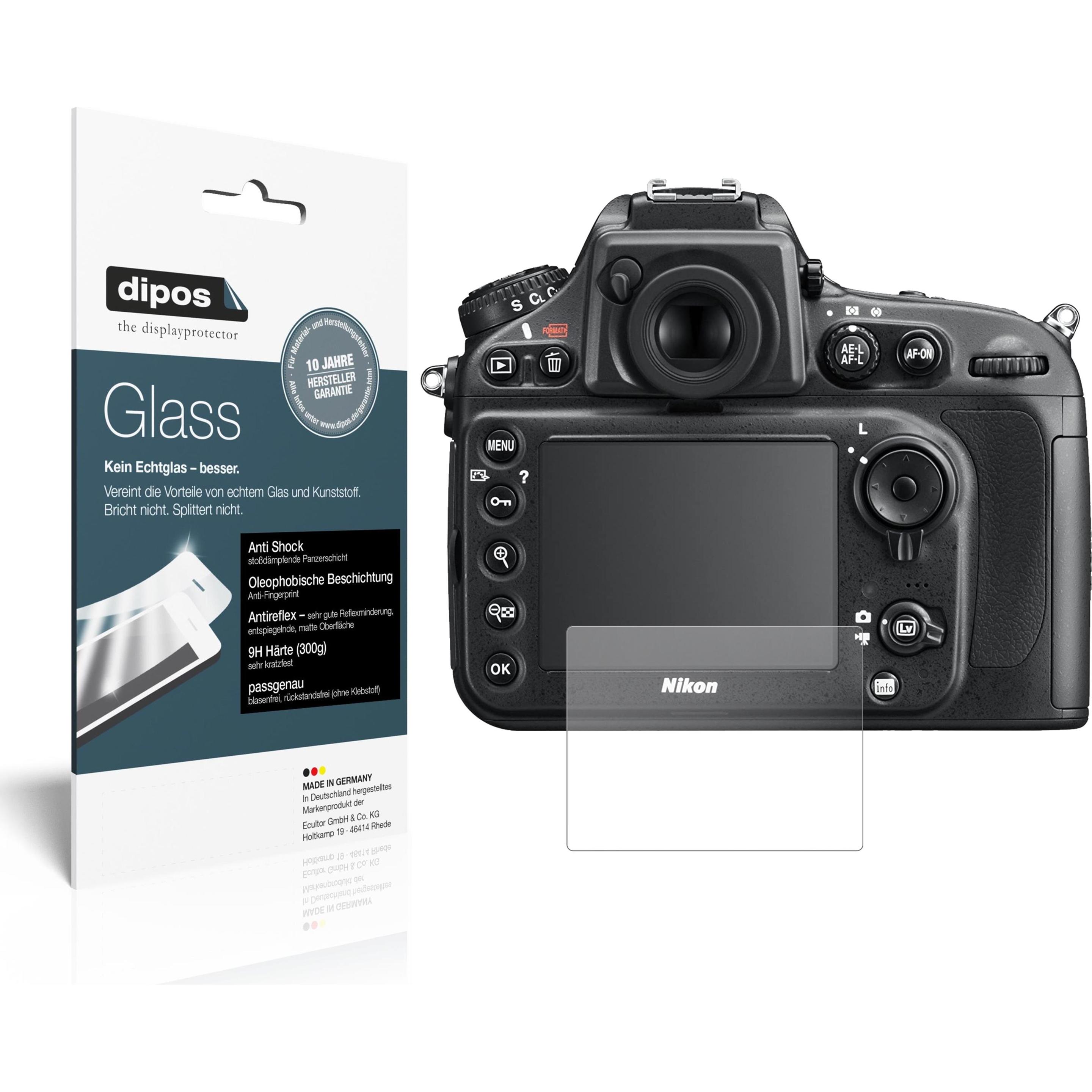 Dipos Displayschutz Anti-Shock (Displayschutz, Nikon D810), Kameraschutz, Transparent