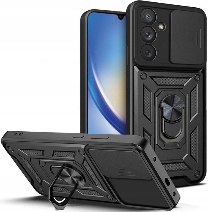 Produktbild Techsuit - CamShield Series - Samsung Galaxy A34 5G - Black (Samsung Galaxy A34 5G)
