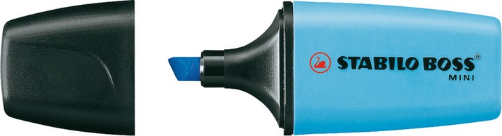 Produktbild STABILO BOSS MINI Textmarker (Orange, Blau, Grün, Gelb, Pink, 5 mm, 5 x)