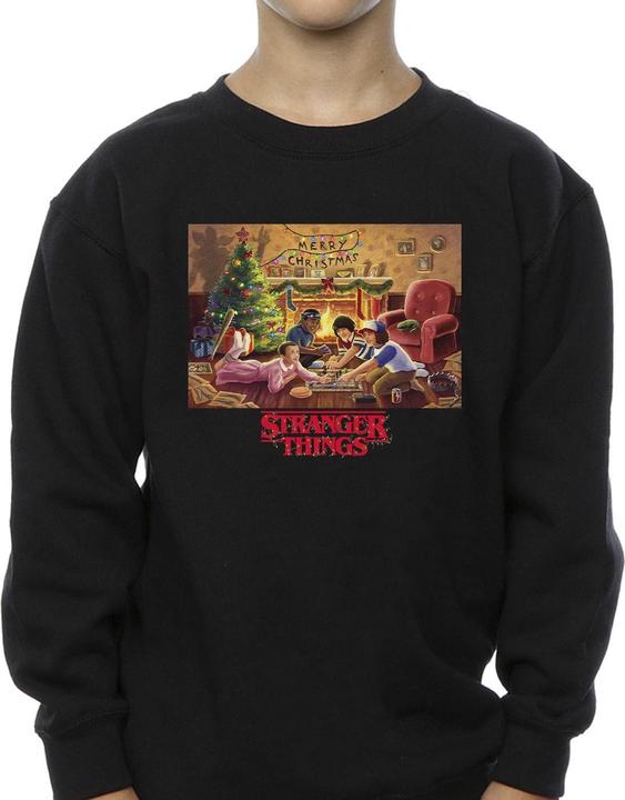 Immagine prodotto Netflix Stranger Things Christmas Gathering Felpa Ragazzi (152, 158)