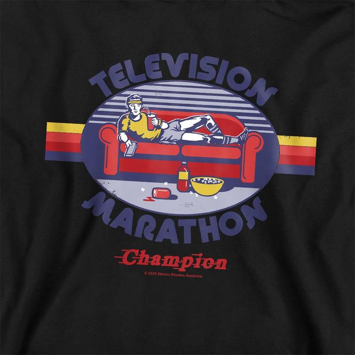 Produktbild Steven Rhodes Television Marathon Champion Kapuzenpullover (128)