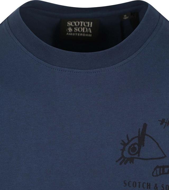 Produktbild Scotch & Soda Regular fit front and back artwork T-shirt (M)
